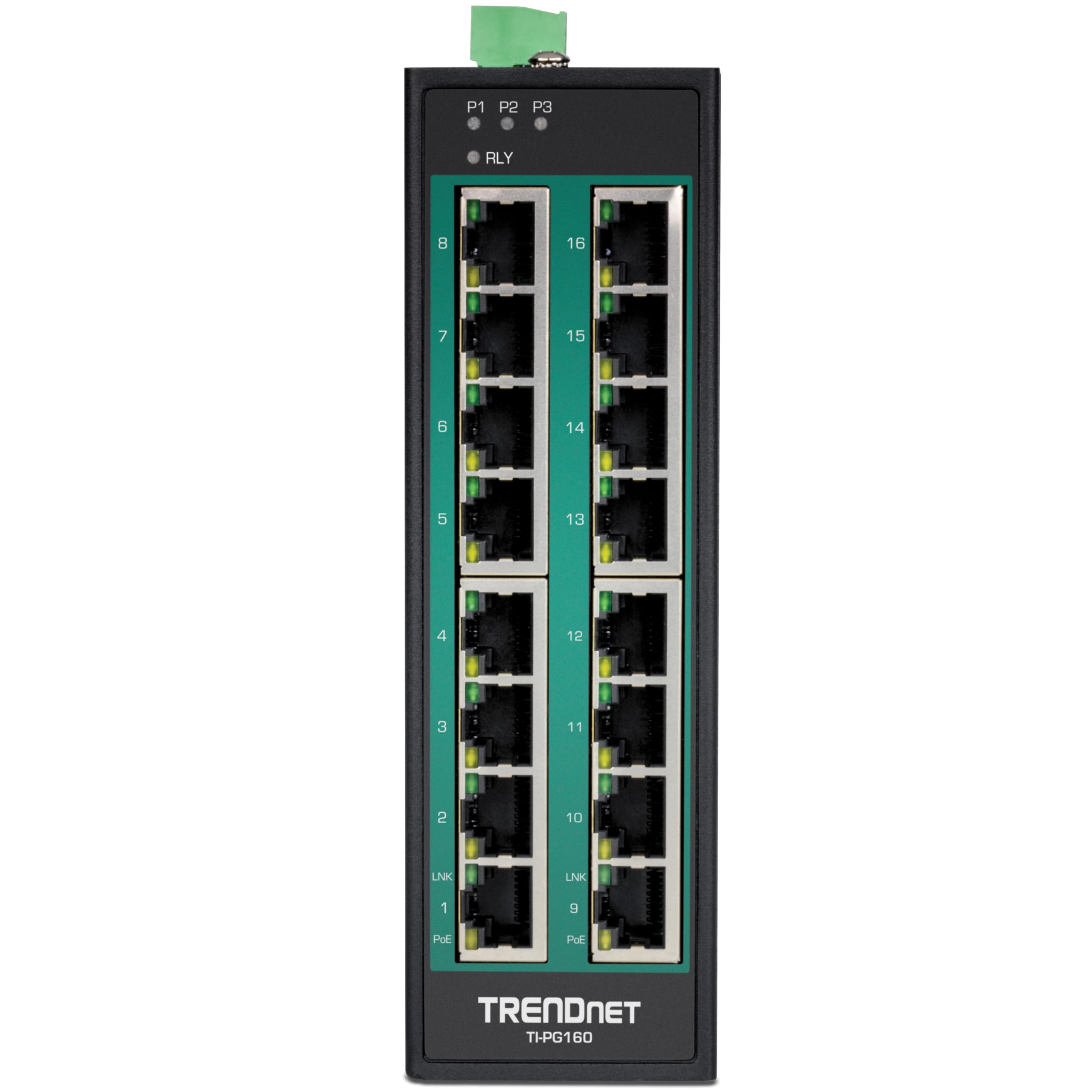Trendnet switch No administrado Gigabit Ethernet (10/100/1000) Energía sobre Ethernet (PoE) Negro