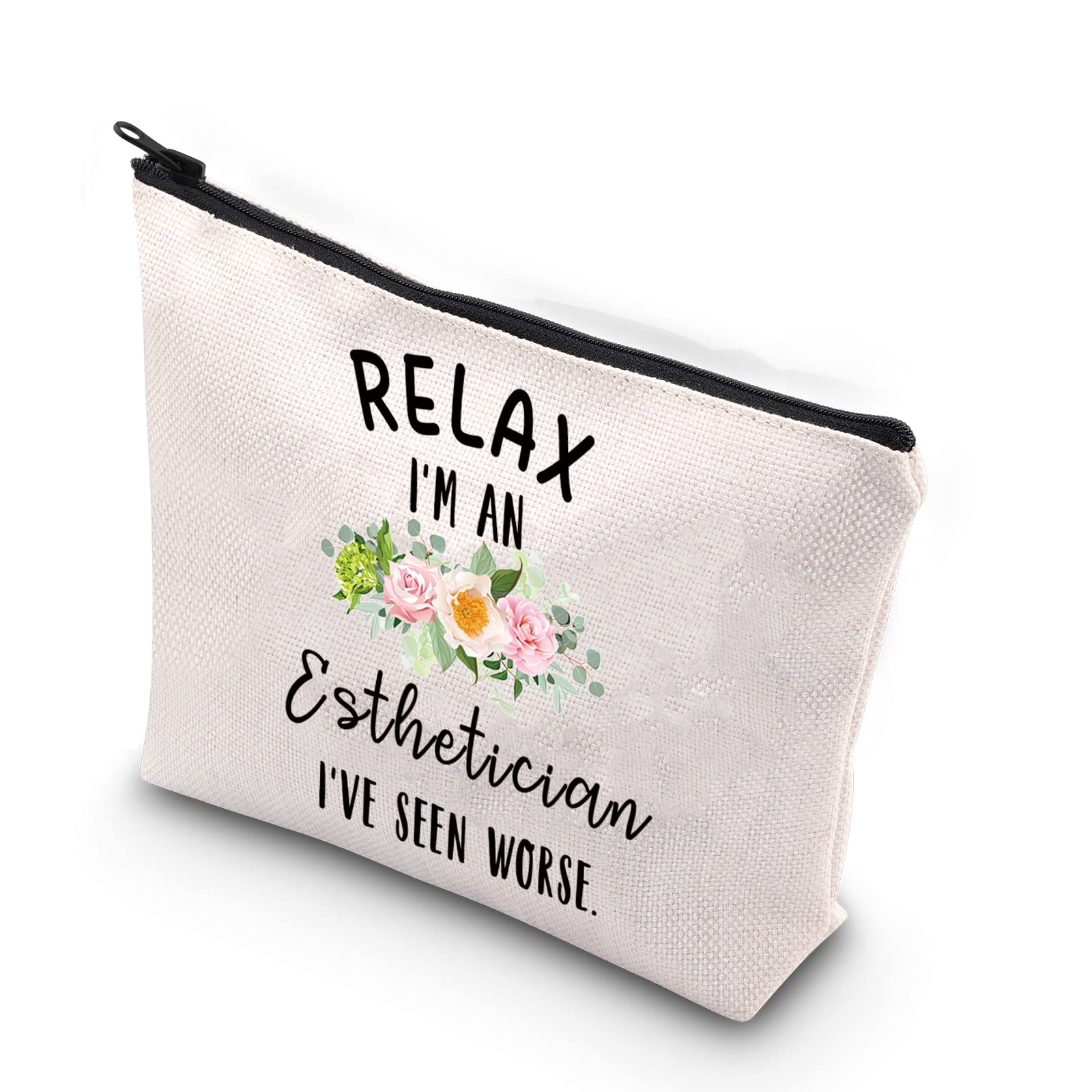 XYANFA Estetisyen Makyaj Çantası Estetisyen Mezuniyet Hediyesi Kozmetoloji Hediyeleri Güzellik Sanatçısı Teşekkür Hediyesi, RELAX Estetik, LARGE