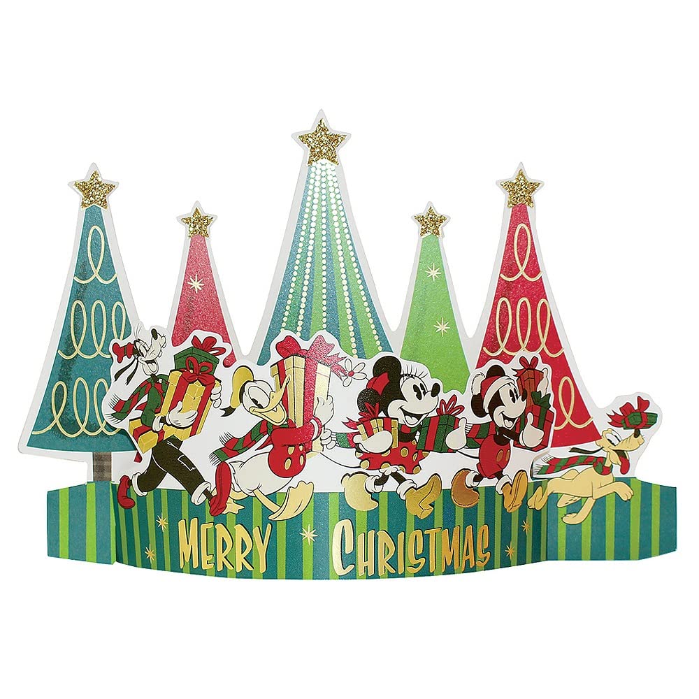 Amazon | Xmasクリスマスカード/ディズニースタンディングカード