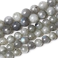 Vista 45 de 60 cuentas redondas sueltas de ágata negra natural mate de 0.236 pulgadas para fabricación de joyas, bricolaje y pulseras, piedra curativa de Ágata