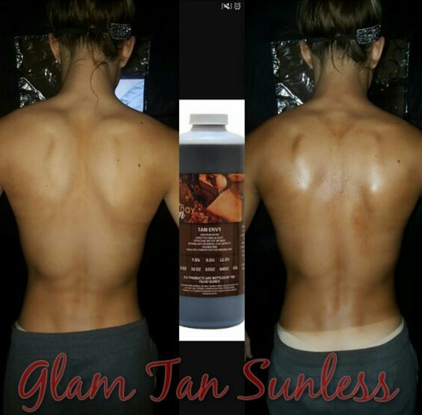 Tan Alchemy, Tan Envy European Blend MED 9.5% DHA Sunless Airbrush Spray Tanning Solution 64 oz (ships in 2 quarts)