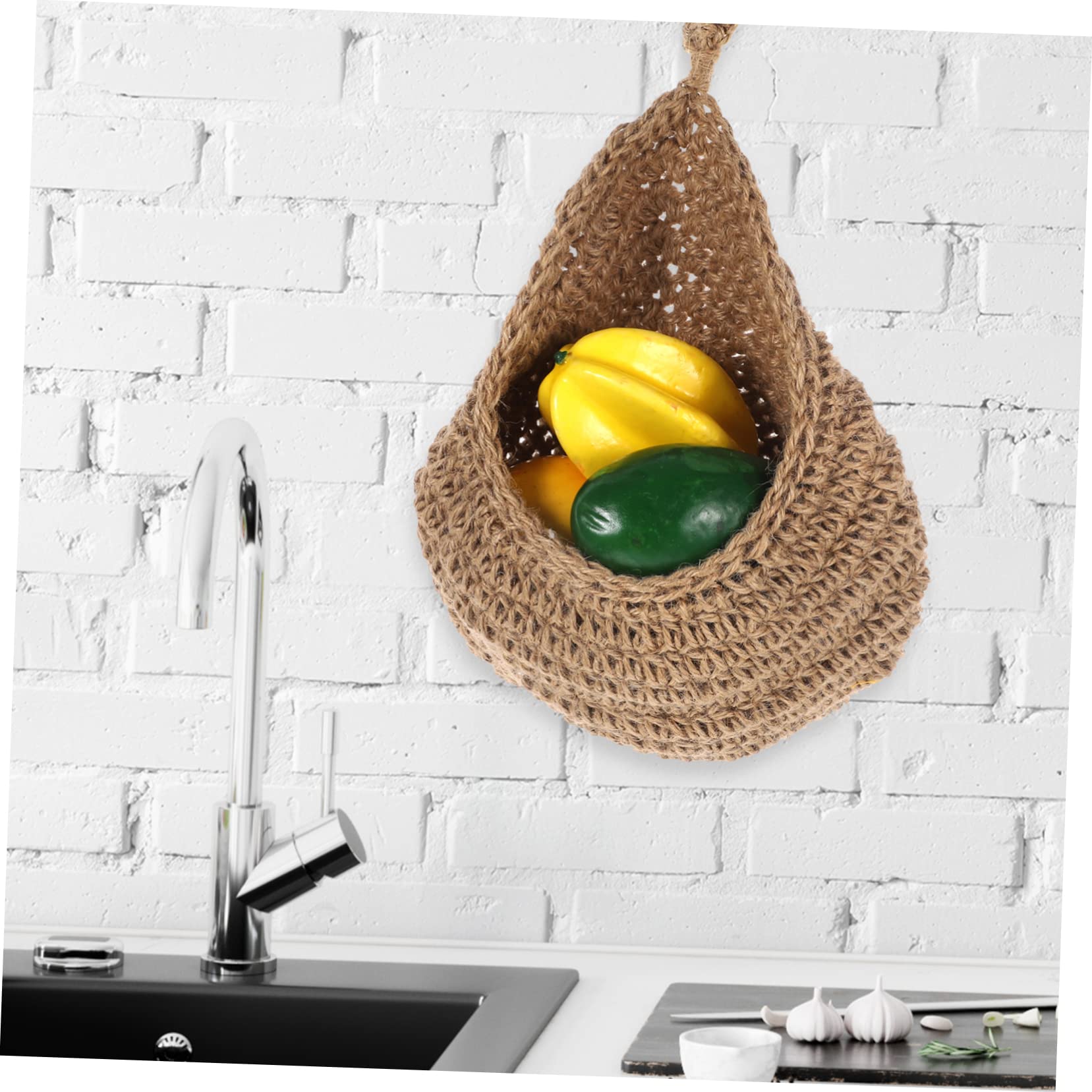 Cesto Appeso A Parete A Forma Di Goccia - Stile Bohemien, Per Frutta, Verdura O Decorazione