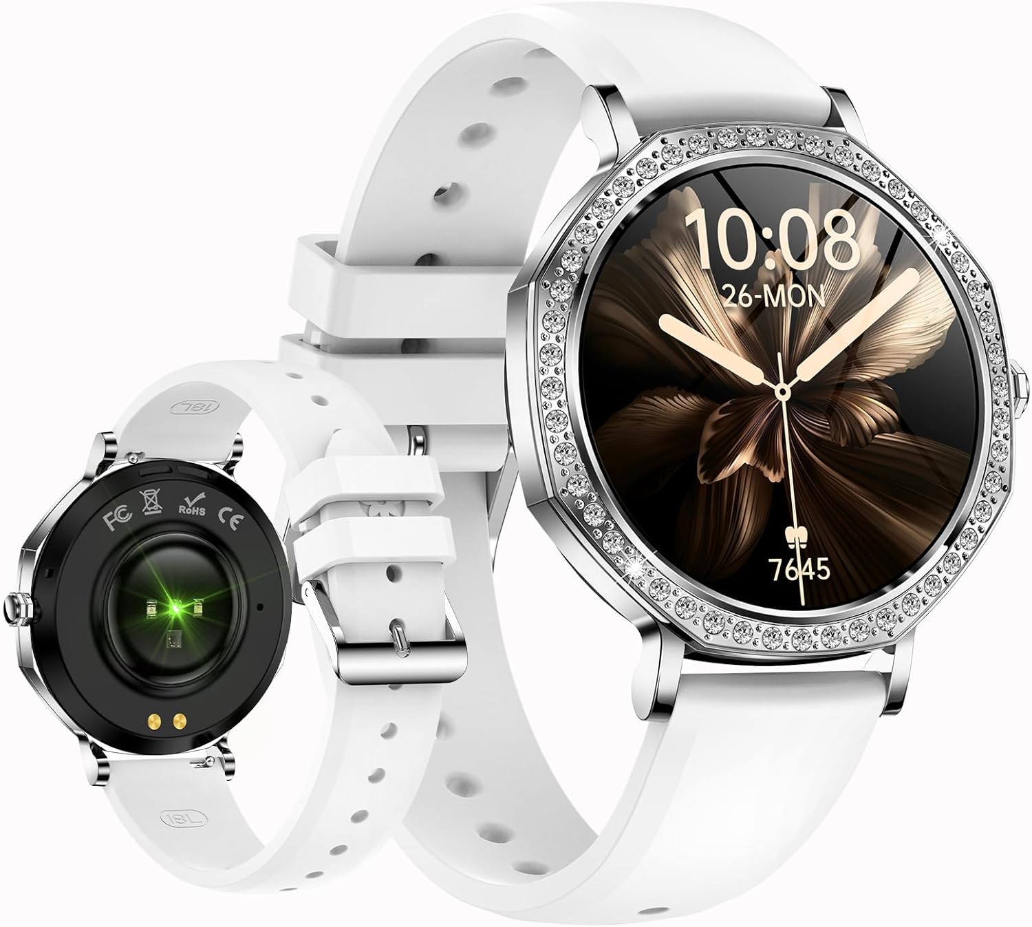 Smart Watches for Women Fitness Tracker Fitness Watch with Multiple Sport Modes Heart Rate Sleep Monitoring for Android iOS