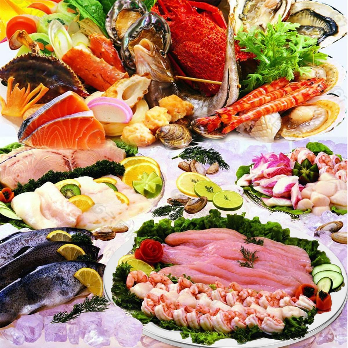 BESPORTBLE Vassoio per Ostriche in Acciaio Acciaio 2 Pezzi Piatto da Portata Multifunzione Porta Salsa Resistente all’Usura per Uso Domestico e Ristoranti Accessorio Cucina per Molluschi