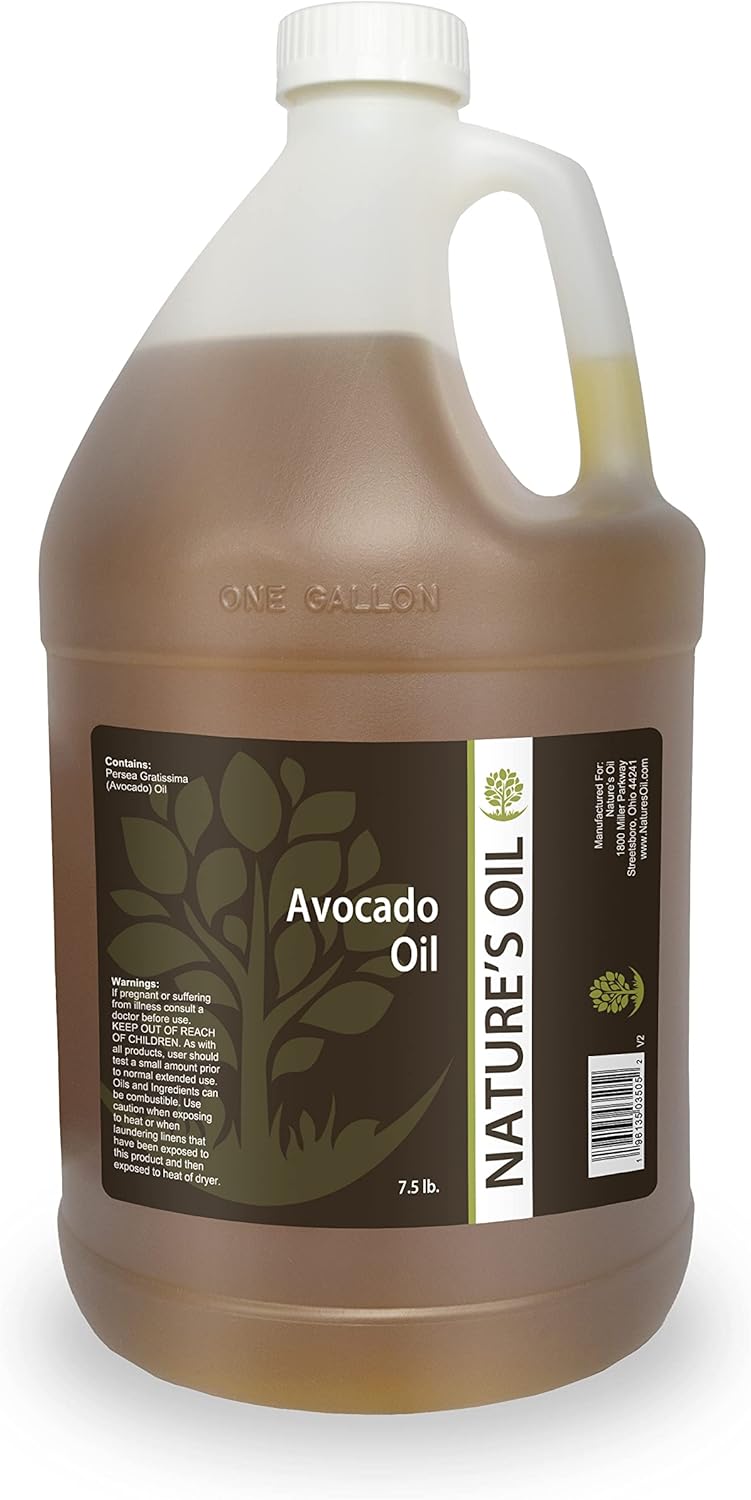 Avocado Oil Gallon 100 Pure Carrier for Massage