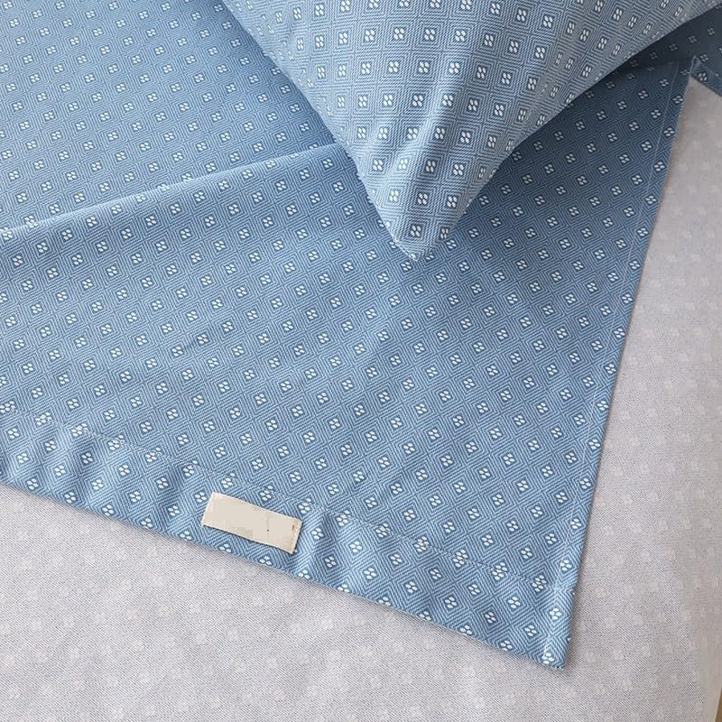 Drap housse en pur coton épais 240x270cm pour lit double de 2m
