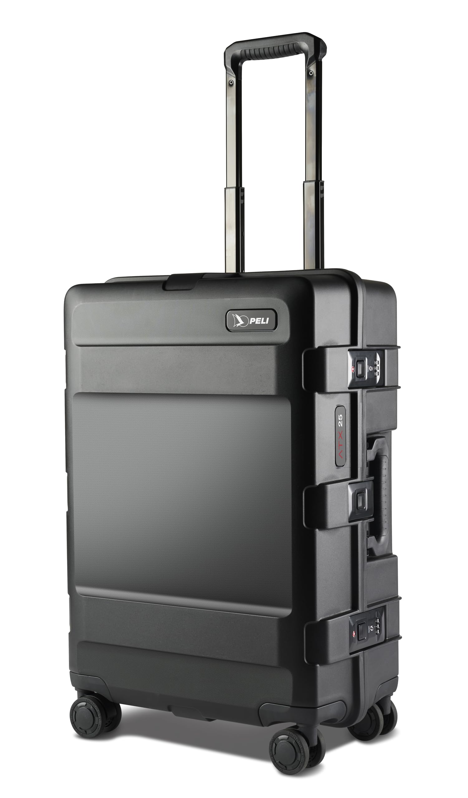 PELI ATX 25 walizka podręczna – walizka premium z twardą obudową, wodoszczelna i pyłoszczelna; 70 l; czarna