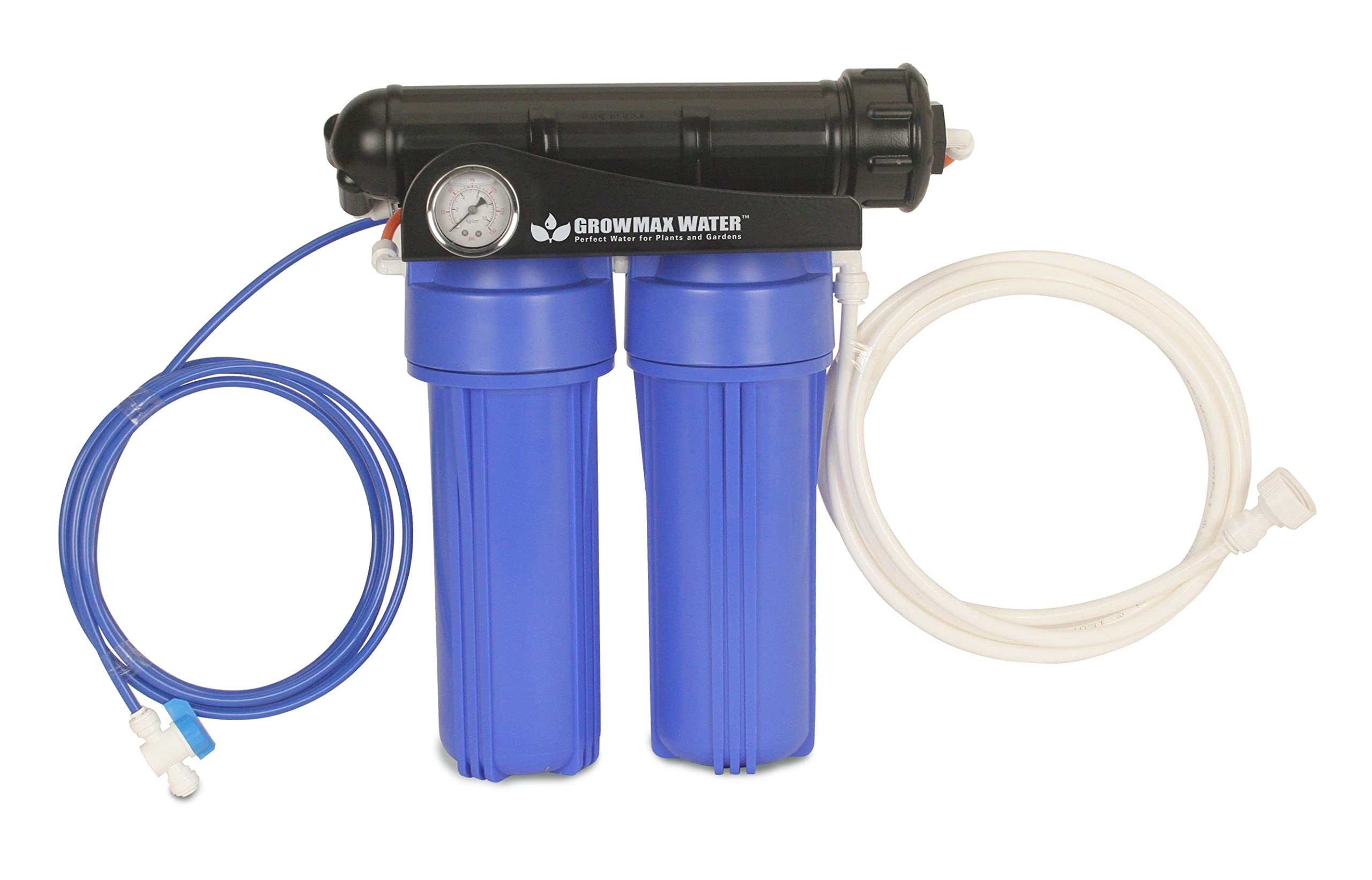 Power Grow 500. Sistema de Osmosis Inversa de 5 etapas para uso en hidroponía y jardinería. Produce hasta 500 L/d - ¡Sin esperas, produce hasta 20 L/h!