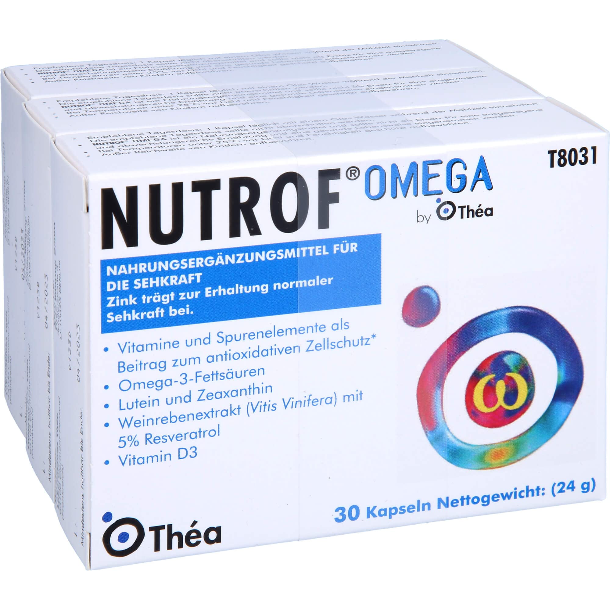 Nutrof Omega Kapseln, 3X30 St