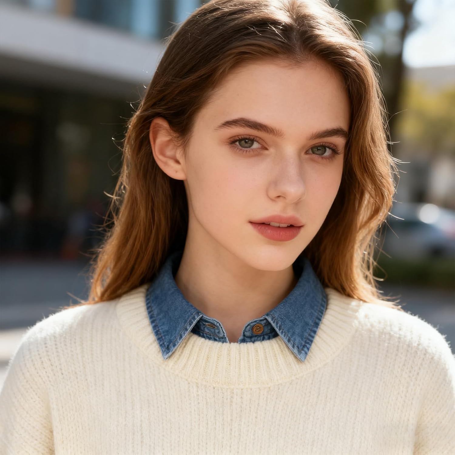 4 Pcs Fake Collar Detachable False Dickey Collar Half Shirts Round Blouse Collars for Women - Image 6