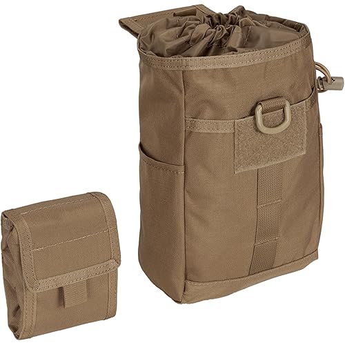 EXCELLENT ELITE SPANKER Molle Dump Pouch Drawstring Magazine Utility Pouch Folding Dump Pouch Waist Bag