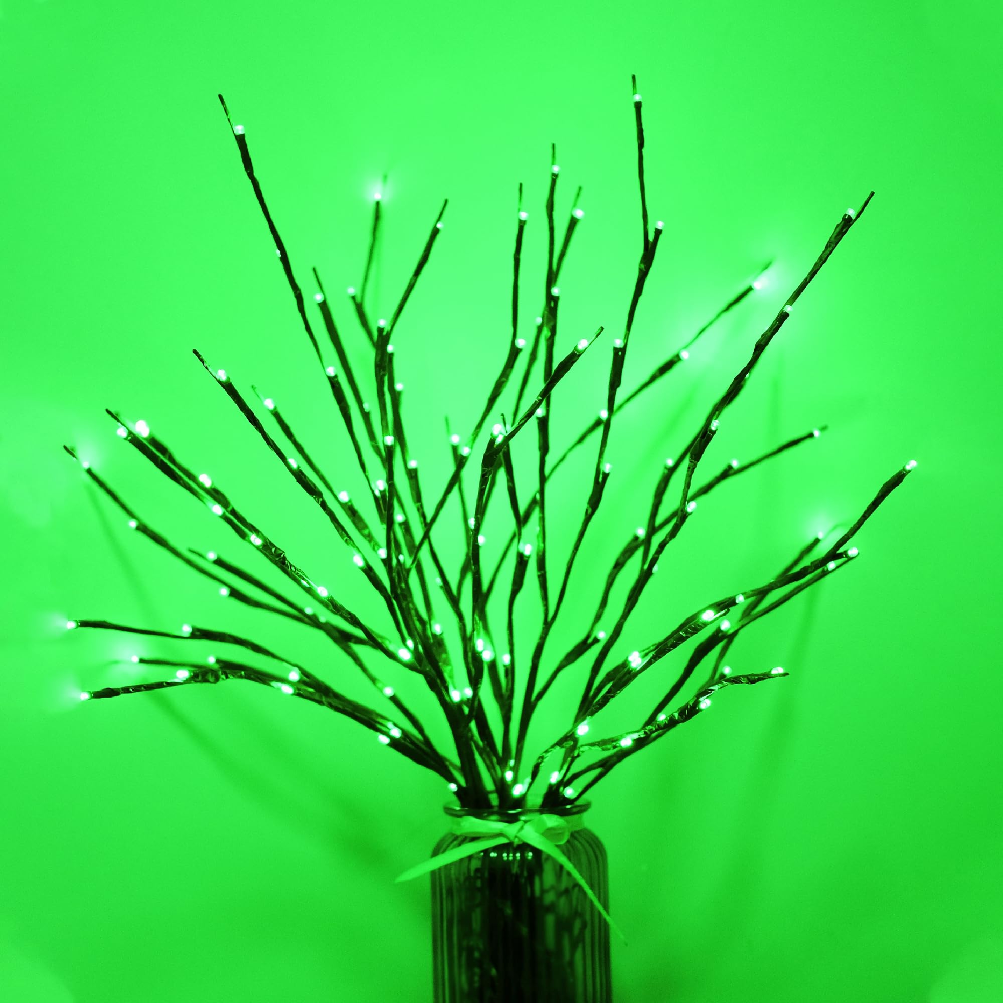 Branches lumineuses LED pour décoration Halloween et Noël intérieur extérieur