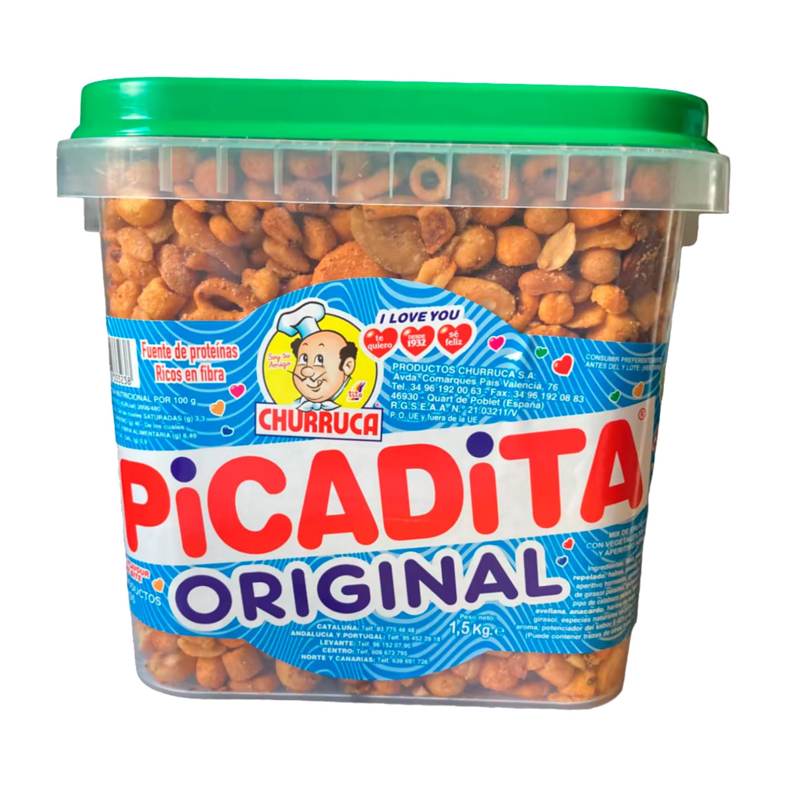 Churruca Picadita Original Bote 1,5 kg