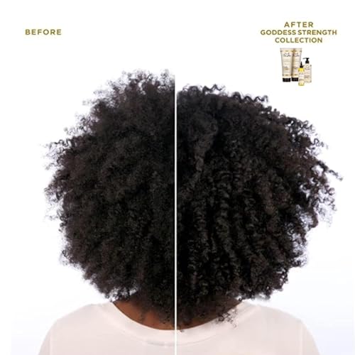 Miniatura 7 de Carols Daughter Goddess Strength - Juego de 4 productos de tamaño completo para el cuidado del cabello sin sulfatos champú acondicionador