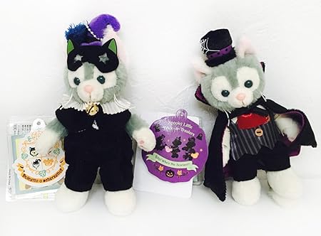 Amazon Disney ディズニー Tdl ディズニーランド ジェラトーニ ぬいぐるみバッジ ドラキュラ ヴァンパイア 吸血鬼 ダッフィーの ハロウィーン16 スプーキー リトル ハロウィン 東京ディズニーシー限定 14 ぬいぐるみ おもちゃ