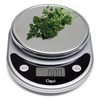 Ozeri® Pronto® Digital Multifunction Kitchen and Food Scale with Variable