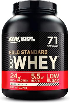 ON Optimum Nutrition 100% Whey Gold Standard Cookie and Cream Flavored 2.27kg 71 Service