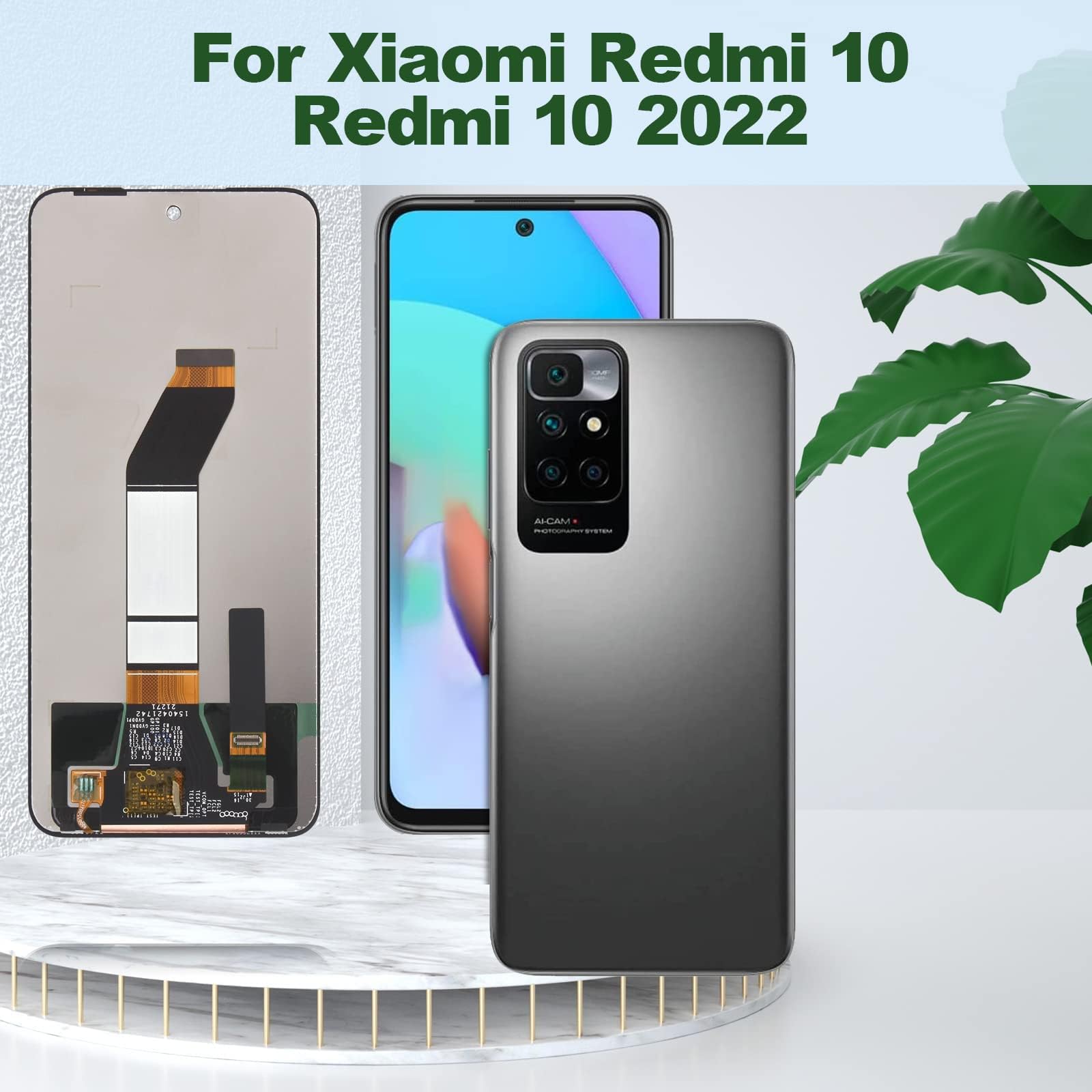 Display LCD Per Xiaomi Redmi 10 | Schermo Touch 6.5 Pollici | Con Kit Strumenti Di Riparazione - Foto 5