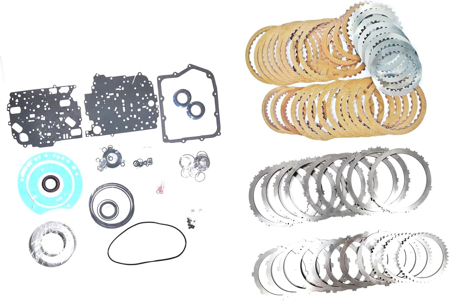 Transmission Master Overhaul Rebuild Kit 62TE Compatible with Dodge Ram 200 Routan Pacifica 2008-UP After-Market Parts