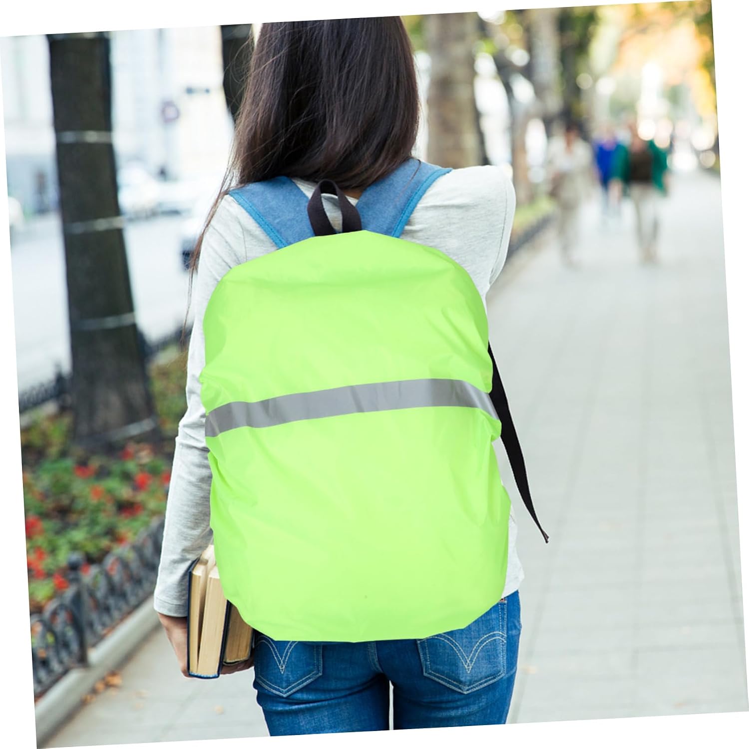 Back Rain Cover Waterproof Back Covers Waterproof School Bag Covers Reflective Back Covers Rear Bag Rain