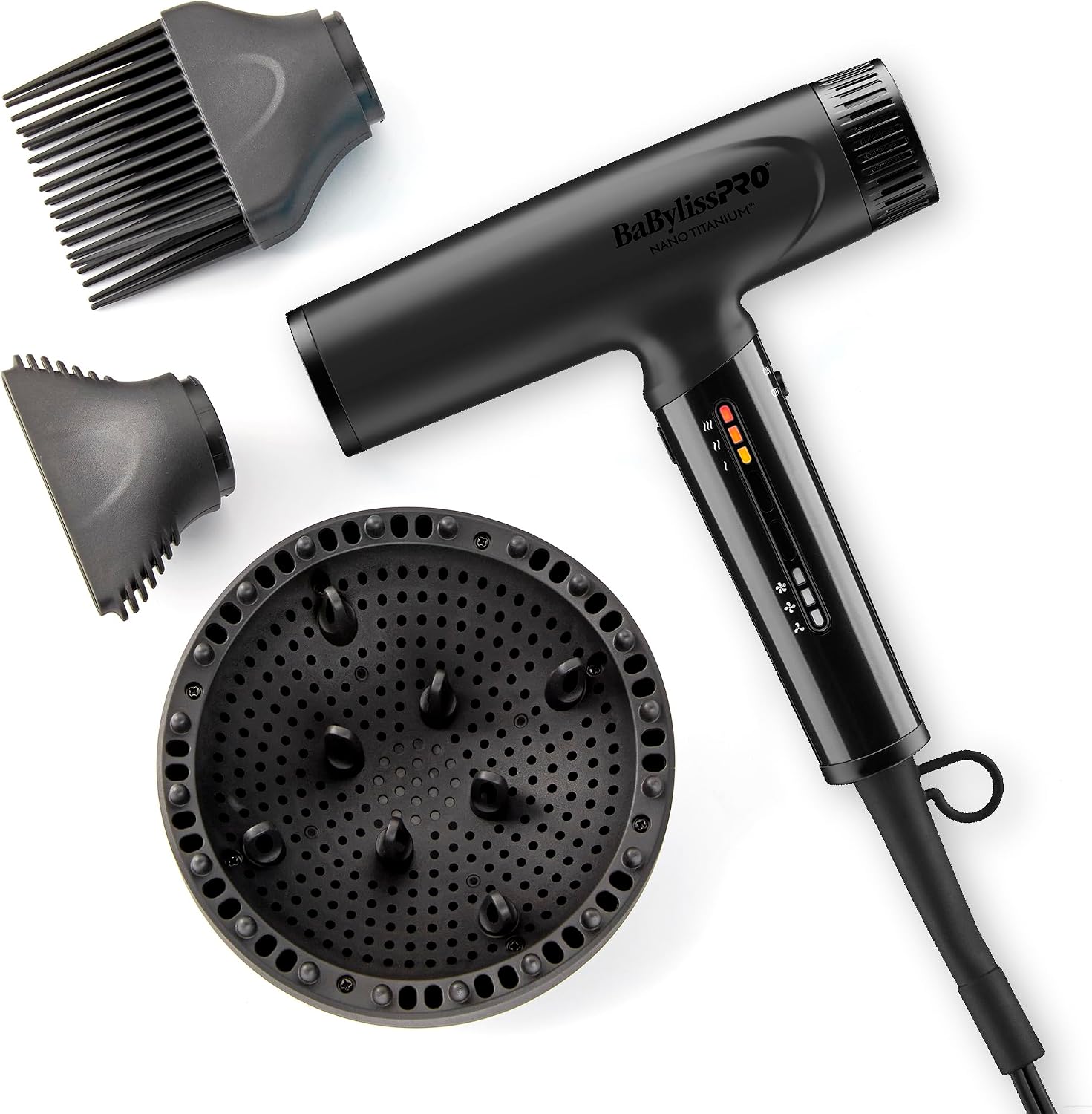 Nano Titanium Professional Nano Light Ionic Dual-Voltage Lightweight Hair Dryer