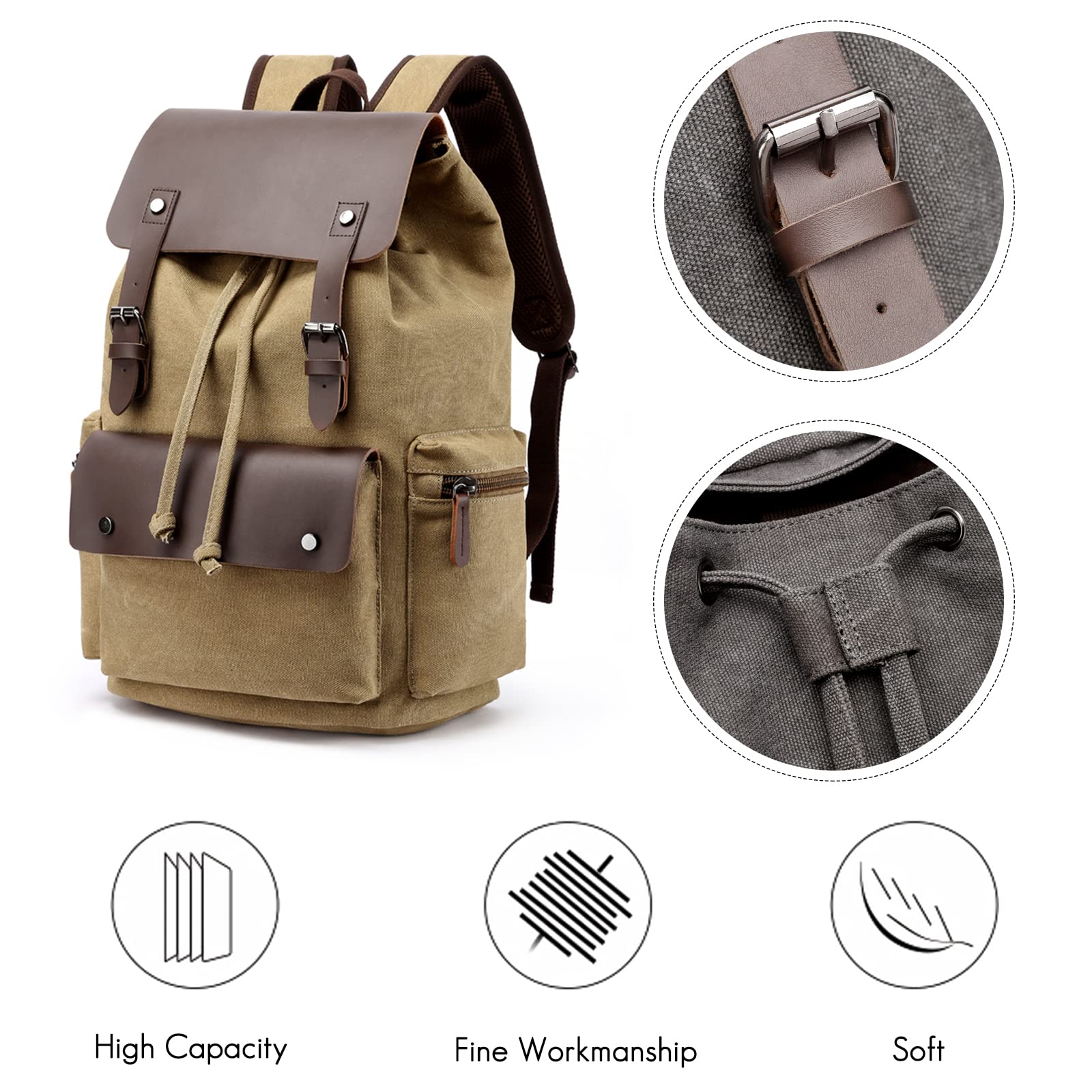 （使用１回）バックパック キャンバスダック Amazon.co.jp: ヴィンテージバックパックキャンバスリュック
