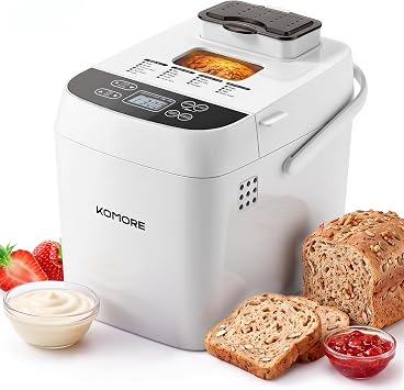 Bread Maker Machine, Auto Nut Dispenser, 19-in-1 Breadmaker
