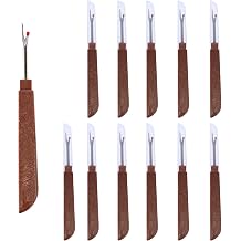 12 Pcs Sewing Seam Rippers Plastic Thread Cutter Handy Stitch Ripper Tag Sewing Thread Removers Crafting Removing Threads Stitch Ripper Sewing Tools for Needle Work Patterns and Clothes