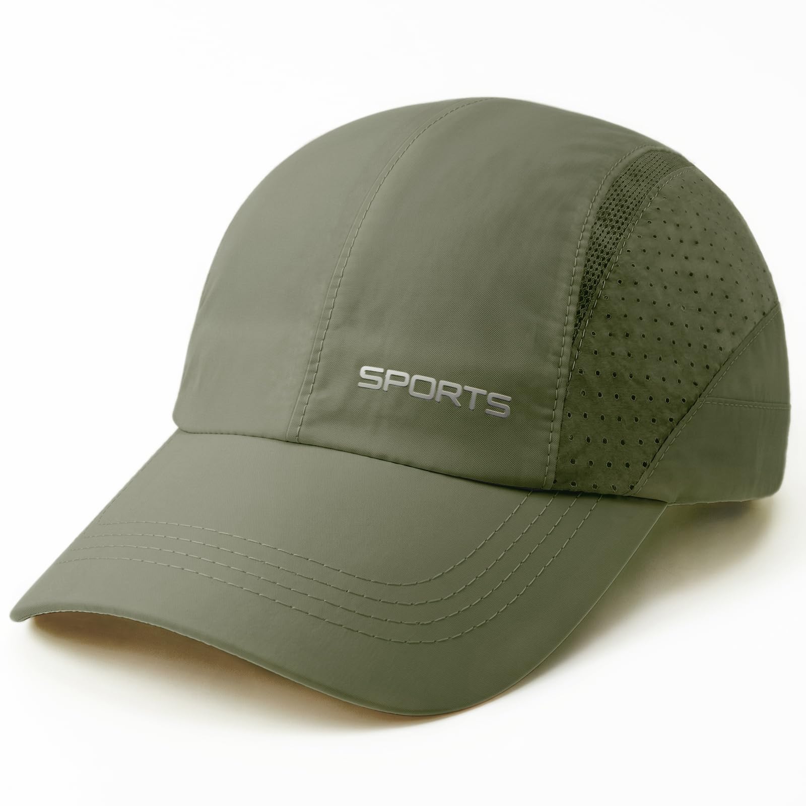 DRESHOW Baseball Cap for Women Men Quick Dry Breathable Mesh Sun Hat Adjustable Lightweight Sports Peaked Cap UPF 50+ Outdoor Hat for Golf Hiking Fishing