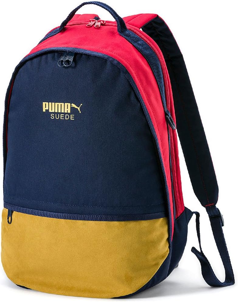 puma suede red zipper