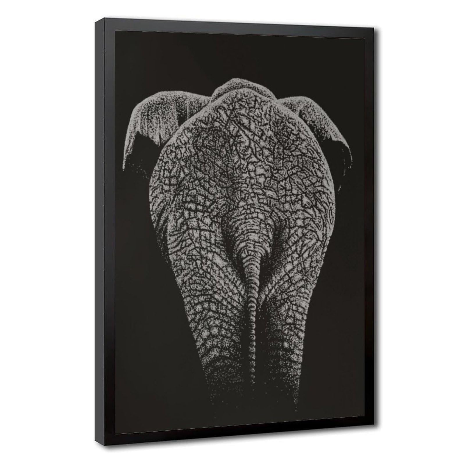 Bareronor Abstract Elephant Poster Canvas Poster Bedroom Decor Landscape Office Room Decor Gift 20" L X 30" W