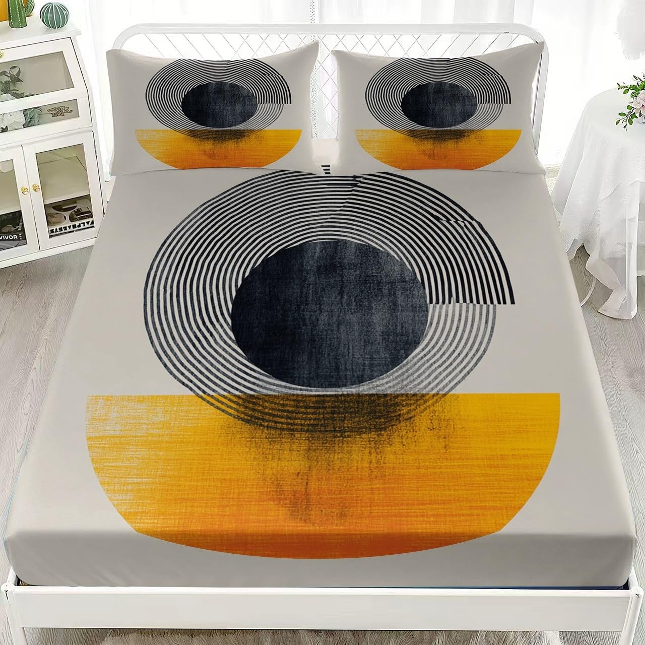 Matrimoniali Lenzuolo Sotto con Angoli 180x200x30cm Grigio