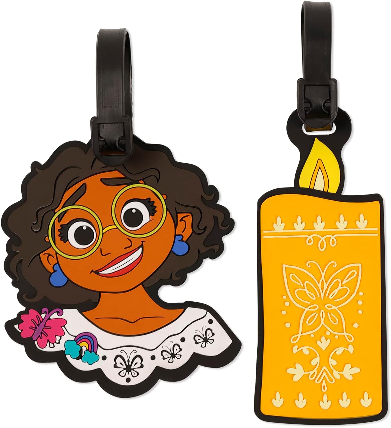 Étiquettes à Bagages - Retrouve - Lot De 2 - Cuir PU - Résistantes Aux