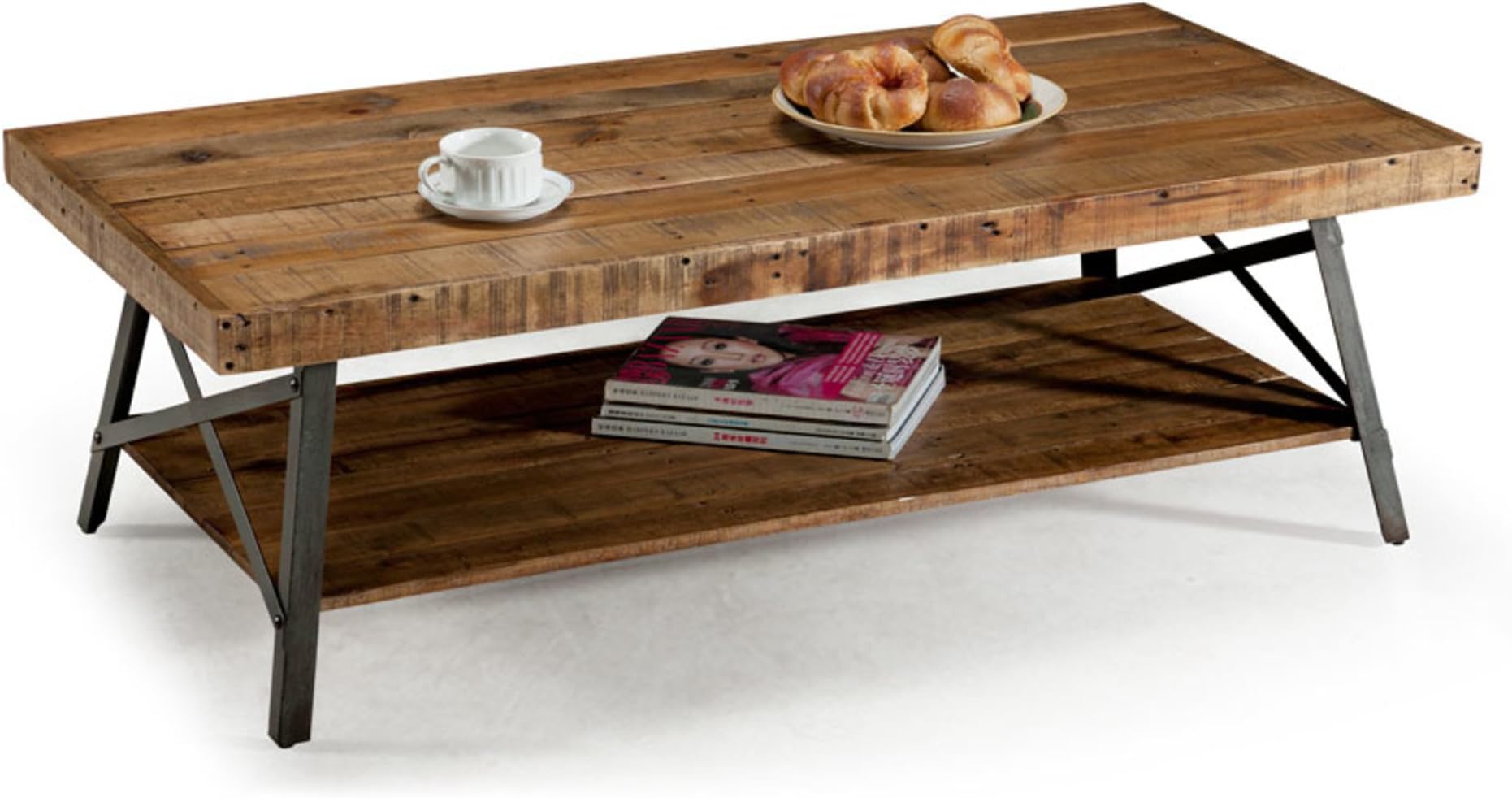 Rustic, Classic Look, Solid, Wood, Sofa, End, Chandler Cocktail Table Natural + Expert Guide
