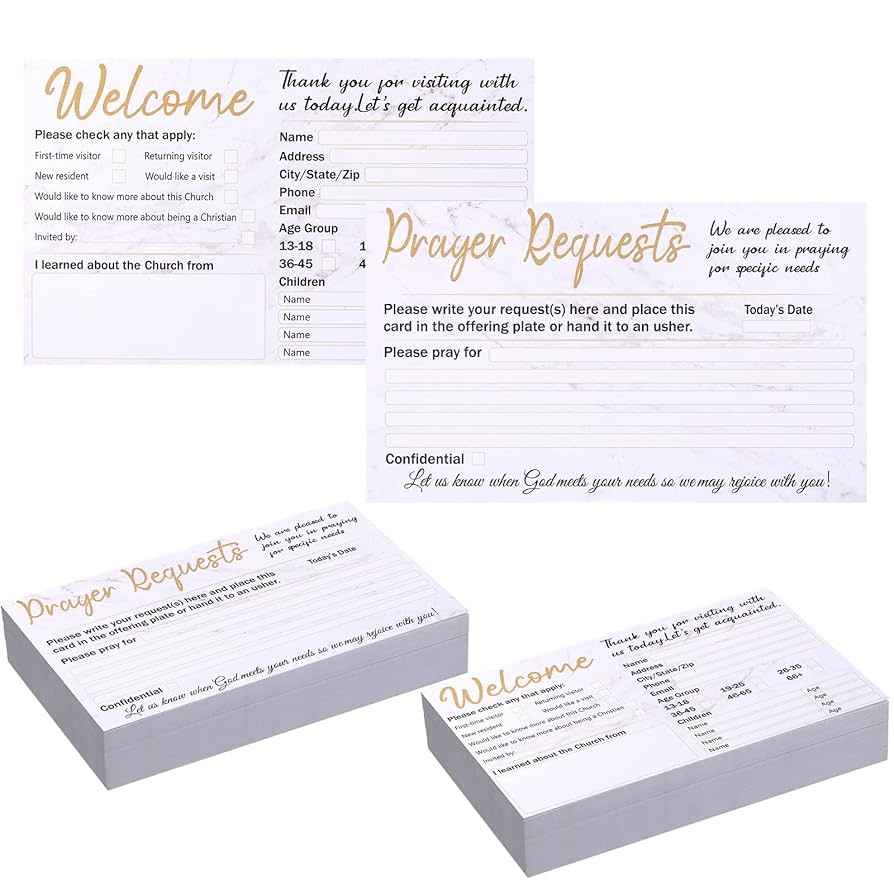 amazon-com-fainne-200-pack-church-visitor-cards-3-x-5-inches-church-welcome-small-prayer-decorative-prayer-request-cards-for-greeting-praying-marble-office-products for Free Printable Church Visitor Cards Amazon.com : Fainne 200 Pack Church Visitor Cards 3 x 5 Inches Church Welcome Small Prayer Decorative Prayer Request Cards for Greeting Praying (Marble) : Office Products for Free Printable Church Visitor Cards