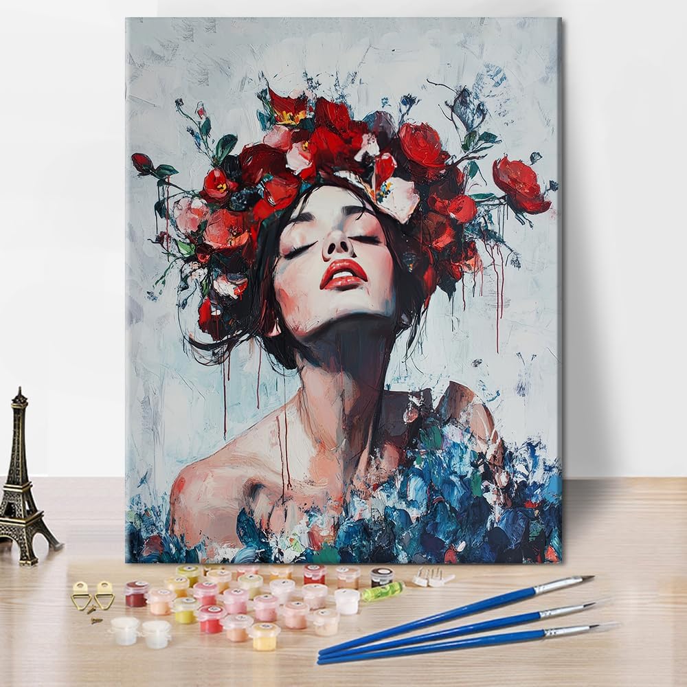 Kit Peinture Par Numéros Pour Adultes - 6 Toiles Cocktails 15x20cm, Idéal Pour Déco Murale Et Détente Créative