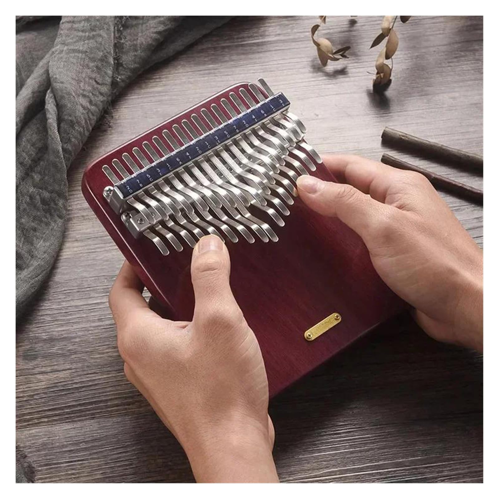 kalimba Kalimba 34 klawisze dla początkujących Profesjonalny instrument muzyczny Kalimba