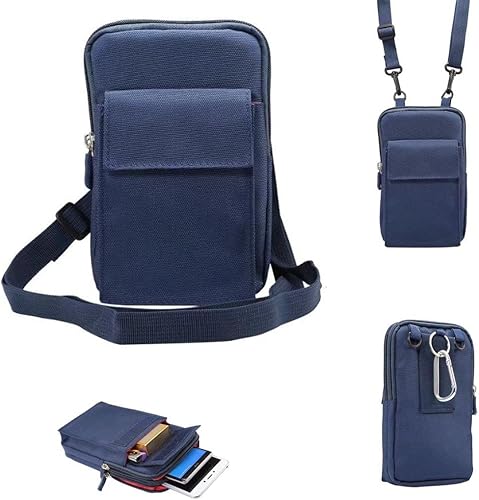 Bolso cruzado universal para teléfono celular, riñonera para deportes al aire libre, fundas de transporte para teléfono móvil, bolsa para cinturón