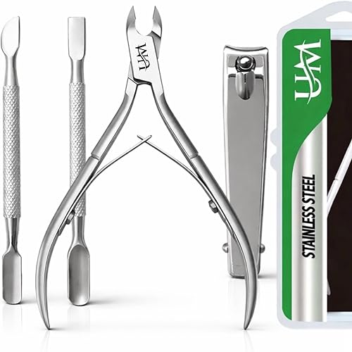 Miniatura 9 de UM Supplies - Corta cutículas | Removedor de cutículas | Extremadamente afilado | Corta cutículas profesionales | Acero inoxidable | Corta cutículas