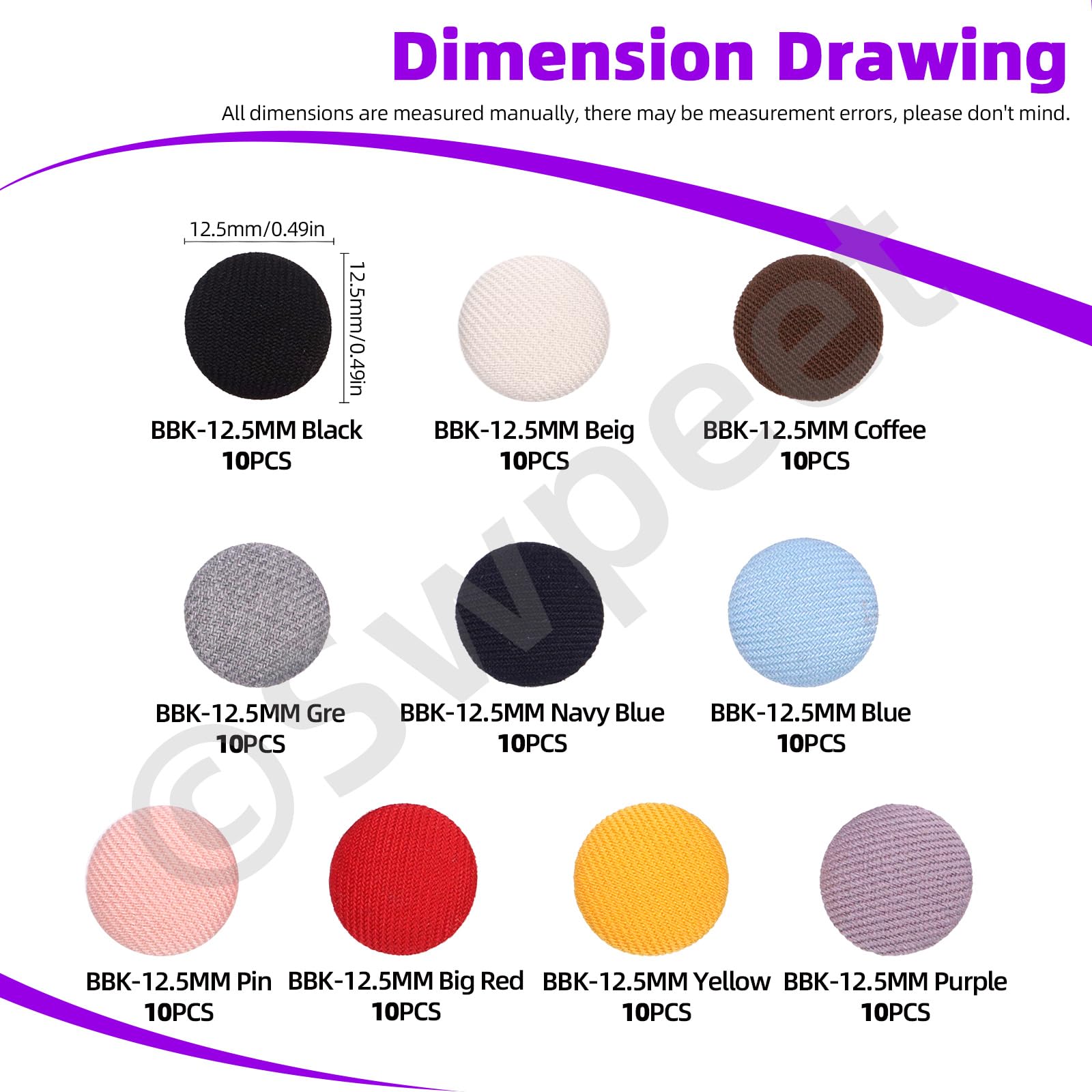 バークレー注解書　全17巻セット Amazon.com: Swpeet 100Pcs 10 Colors 12.5mm Fabric Cloth