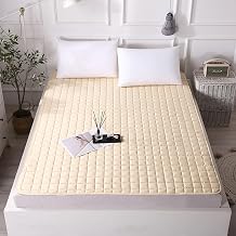 Futon Mattress, Floor Mattress, Japanese Tatami Pad,Portable Foldable Sleeping Mat, Double Single Bed Mattresses Floor Lounger Bed for Home Dormitory,I Color,135x190cm