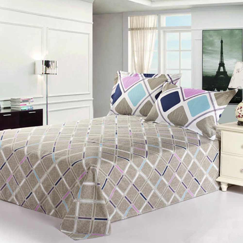 Sergé de draps en coton motif géométrique haut de gamme 160x230cm
