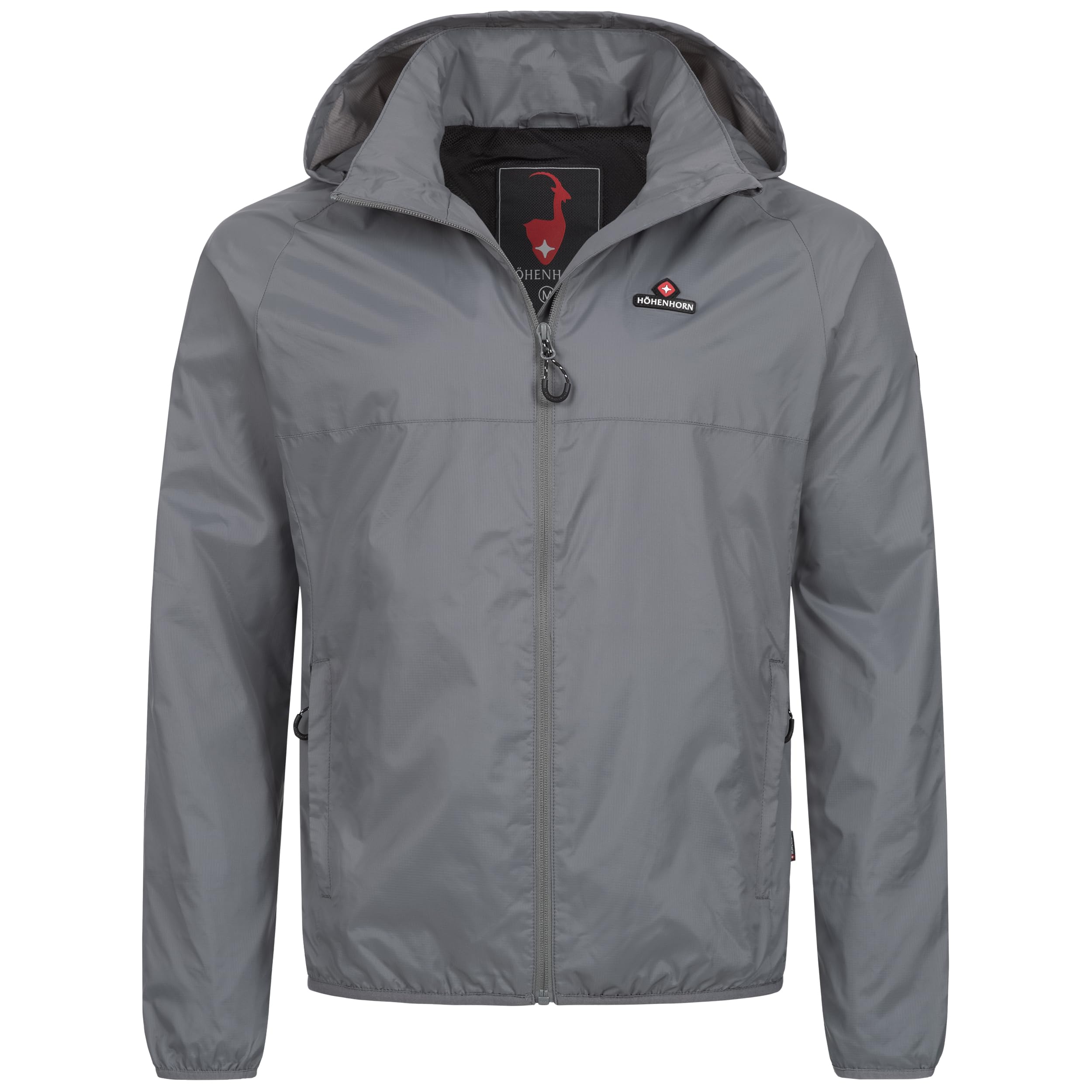 Höhenhorn Rigi Herren Regen Jacke Outdoor Rain Grau Gr. 4XL