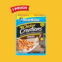 Vista 101 de StarKist Chicken Creations, Chicken Salad (ensalada de pollo), bolsa de 5 oz “tamaño grande”, paquete de 12