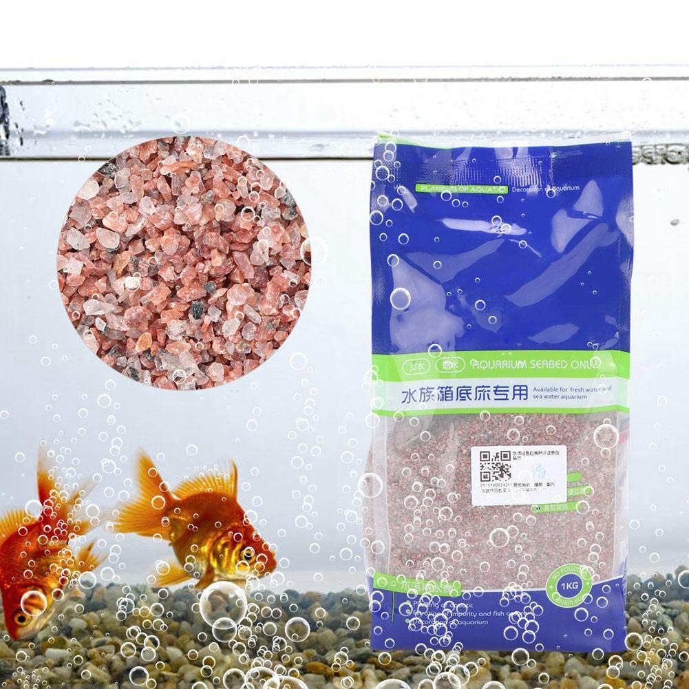 Aquarium Sand Gravel, Safe Seawater Fish Tank Sand, Natural for Fish