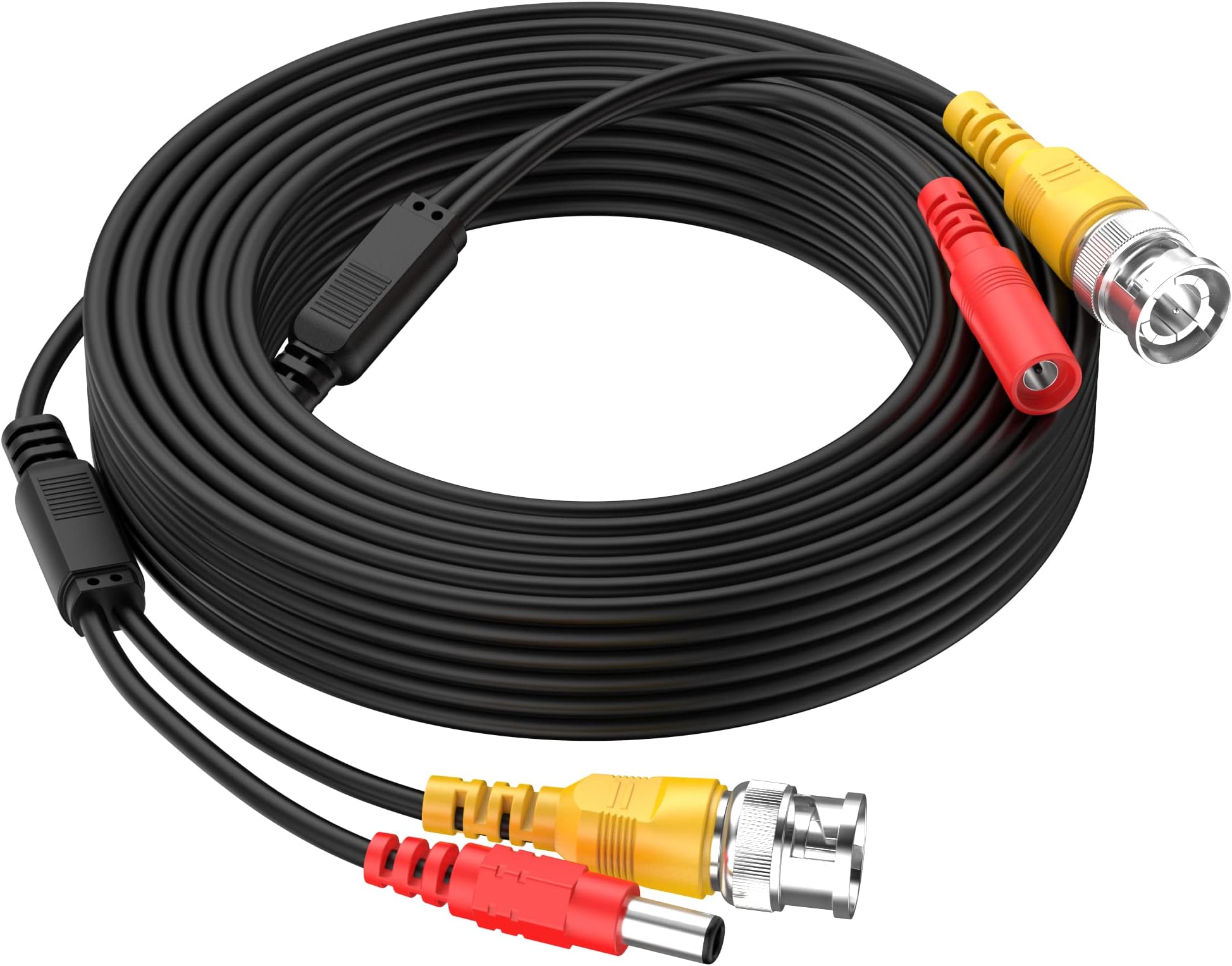Cocar 10M/32FT Pre-made 2-in-1 BNC Video Power Cables, BNC CCTV Extension Surveillance Security Camera Cables for CCTV Security Camera Home Surveillance Closed-circuit TV System
