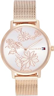 Tommy Hilfiger Quartz Analog Rose Gold Dial Stainless Steel Strap Watch for Women-NETH1781922 Price In India