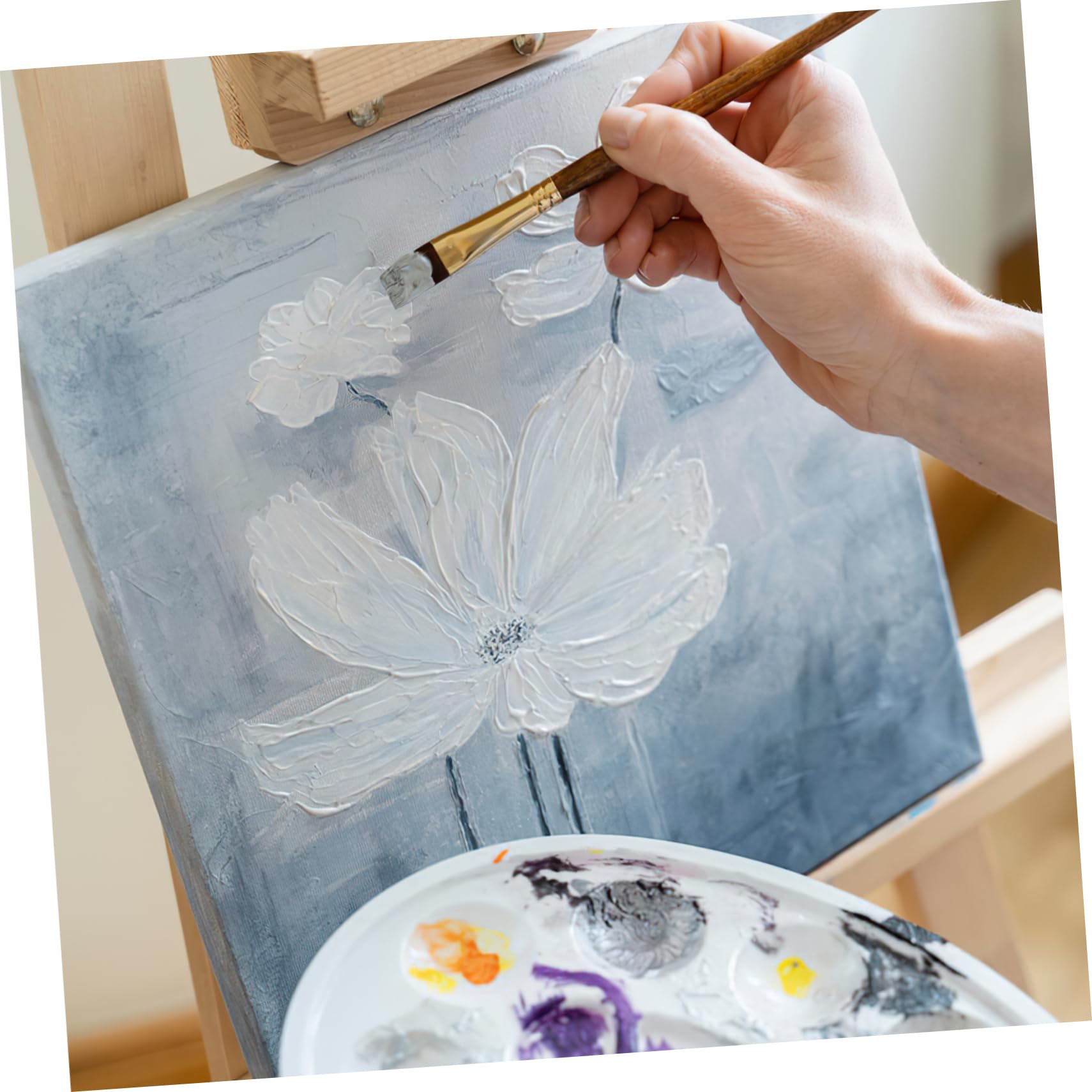 NUOBESTY 12 Piezas Lienzo De Algodón Para Pintar Tablero De Dibujo Para Artistas Paneles De Lienzo Pequeños Para Pintura Uso Estudio o Taller