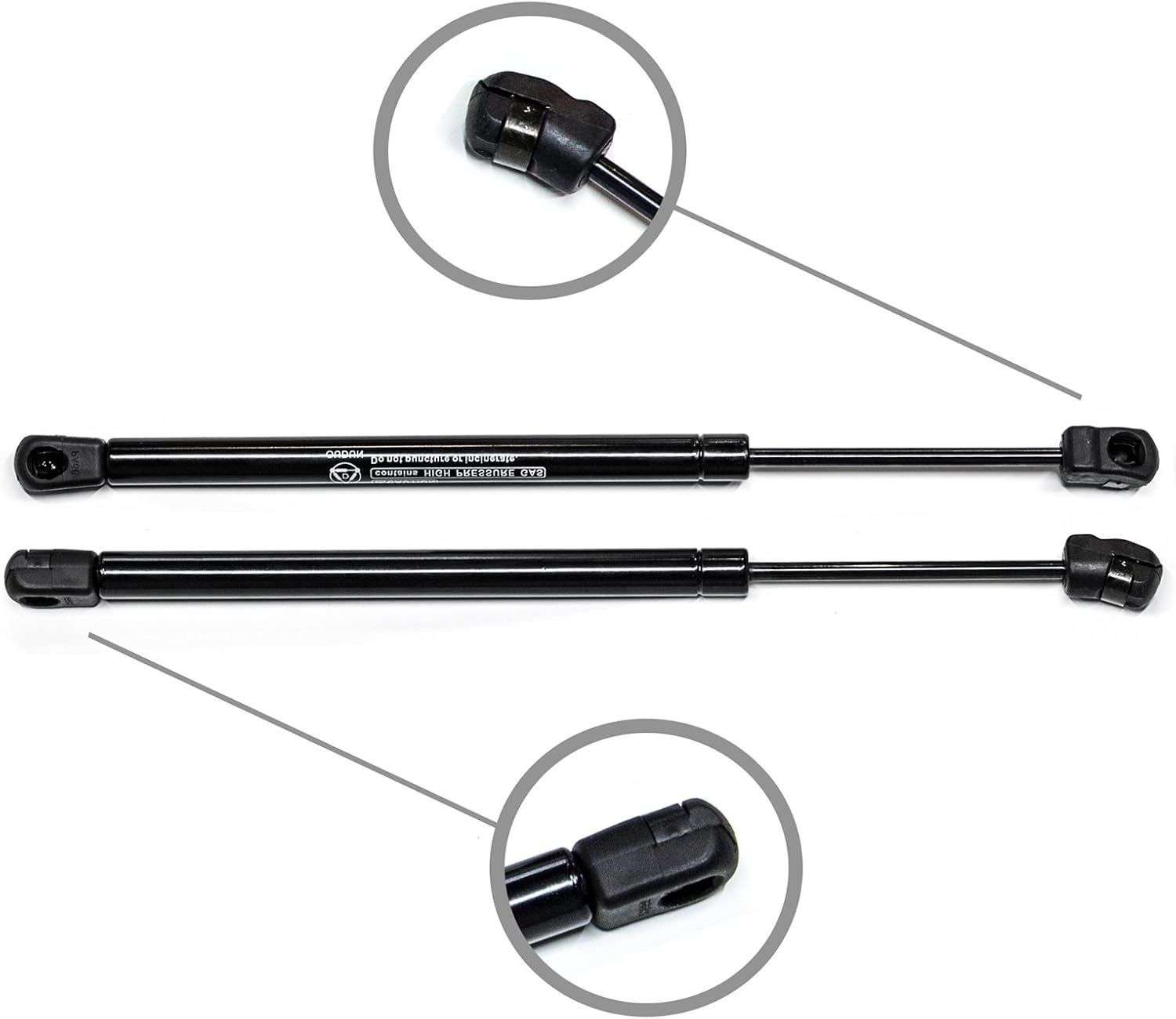 2pcs New Front Hood Bonnet Lift Support Struts Shock Rod Prop Arms
