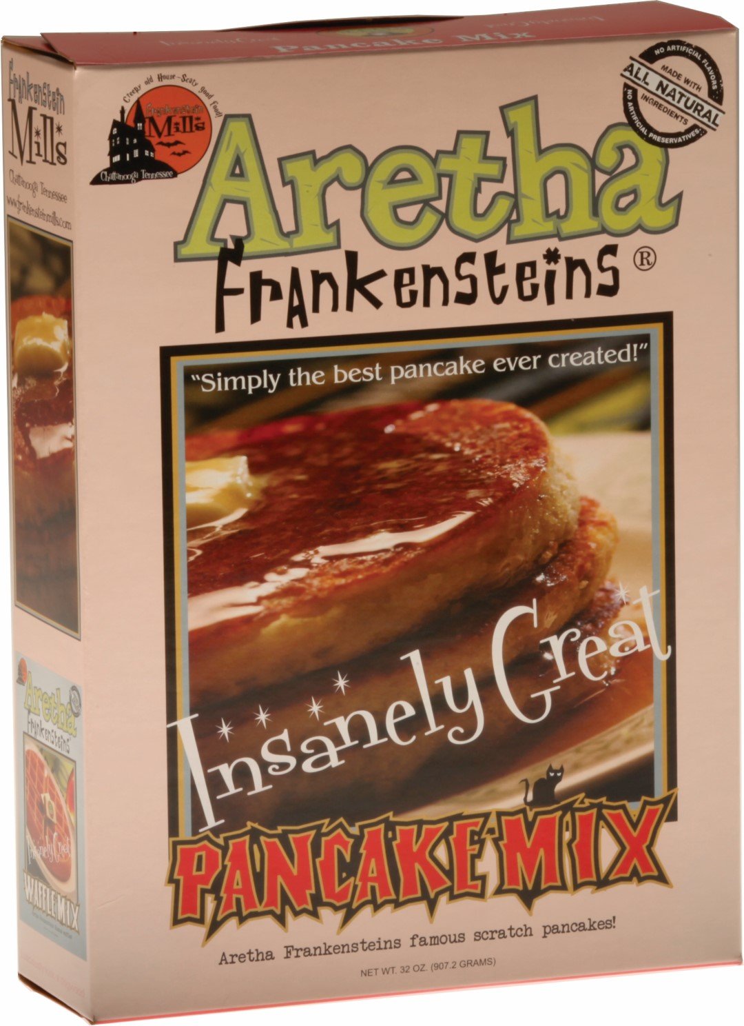 Mezcla para panqueques y waffles Frankenstein Mills Aretha